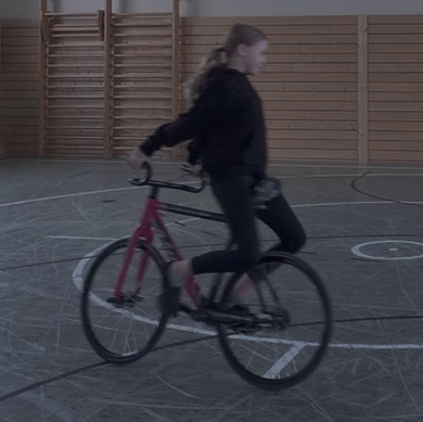 Kehrreitsitz rückwärts