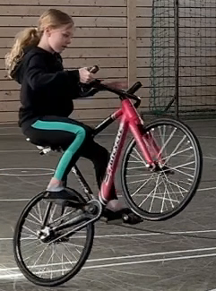 Reitsitzsteiger halbe Runde